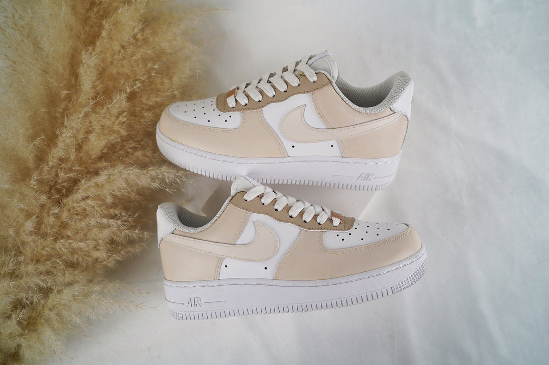 Nike Air Force 1 Shadow Blanco Negro Personalizado