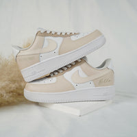 Nike Air Force 1 Shadow Blanco Negro Personalizado