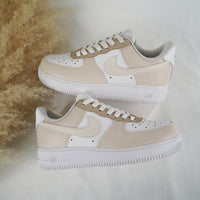Nike Air Force 1 Shadow Blanco Negro Personalizado