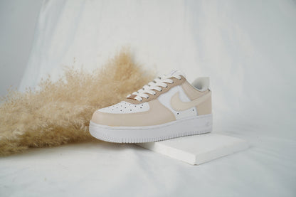 Nike Air Force 1 Shadow Weiß Schwarz Custom