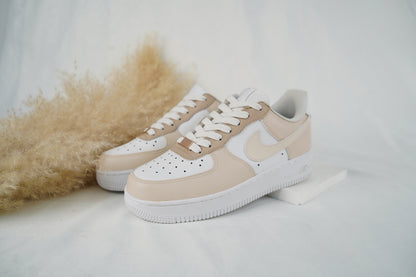 Nike Air Force 1 Shadow Weiß Schwarz Custom