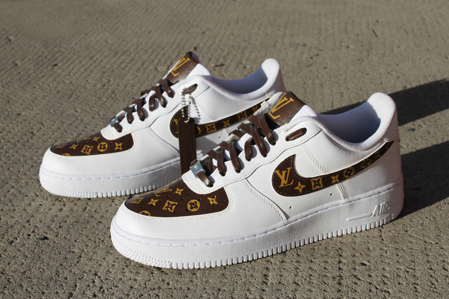 Nike Air Force 1 Shadow Blanco Negro Personalizado