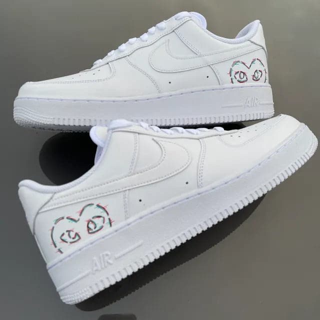 Custom Air Force 1 CDG Glitch
