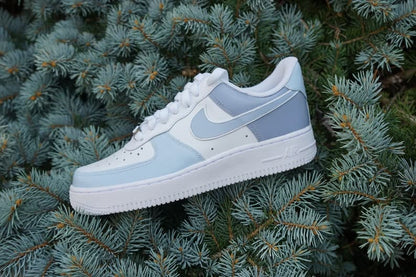 Blue Gray Air Force 1 Custom Nike Air Force 1