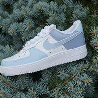 Blue Gray Air Force 1 Custom Nike Air Force 1