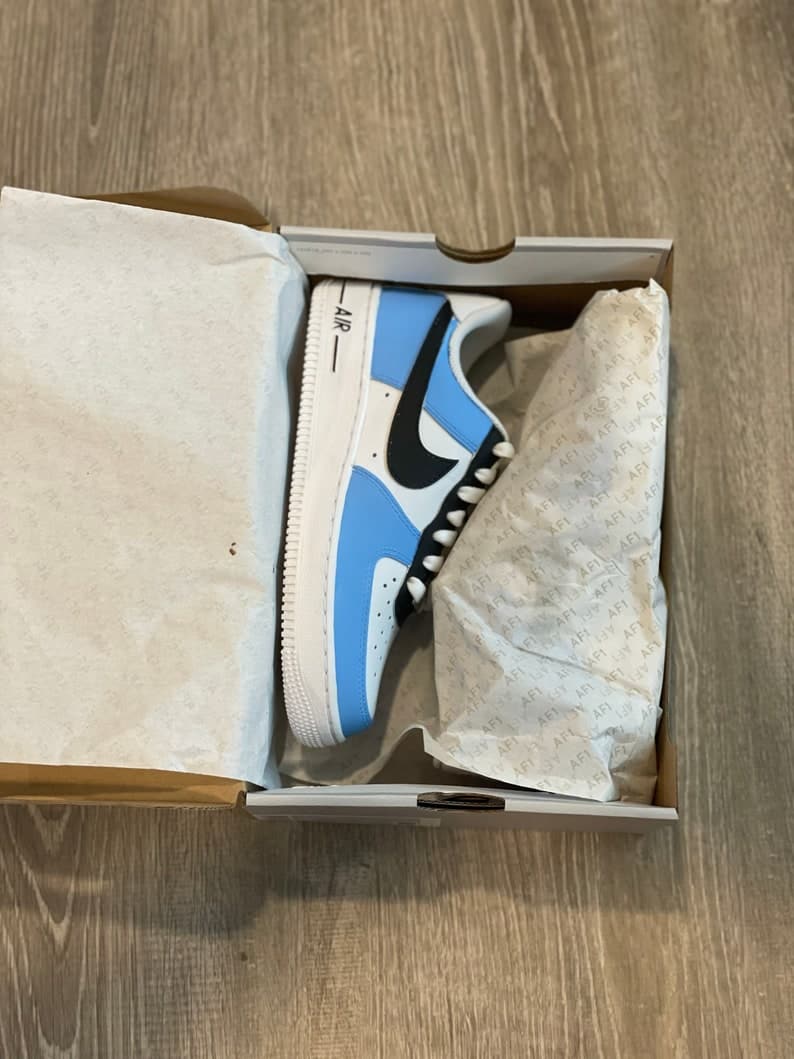 University Blue Air Force 1