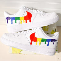 Rainbow Custom Air Force 1 Handpainted