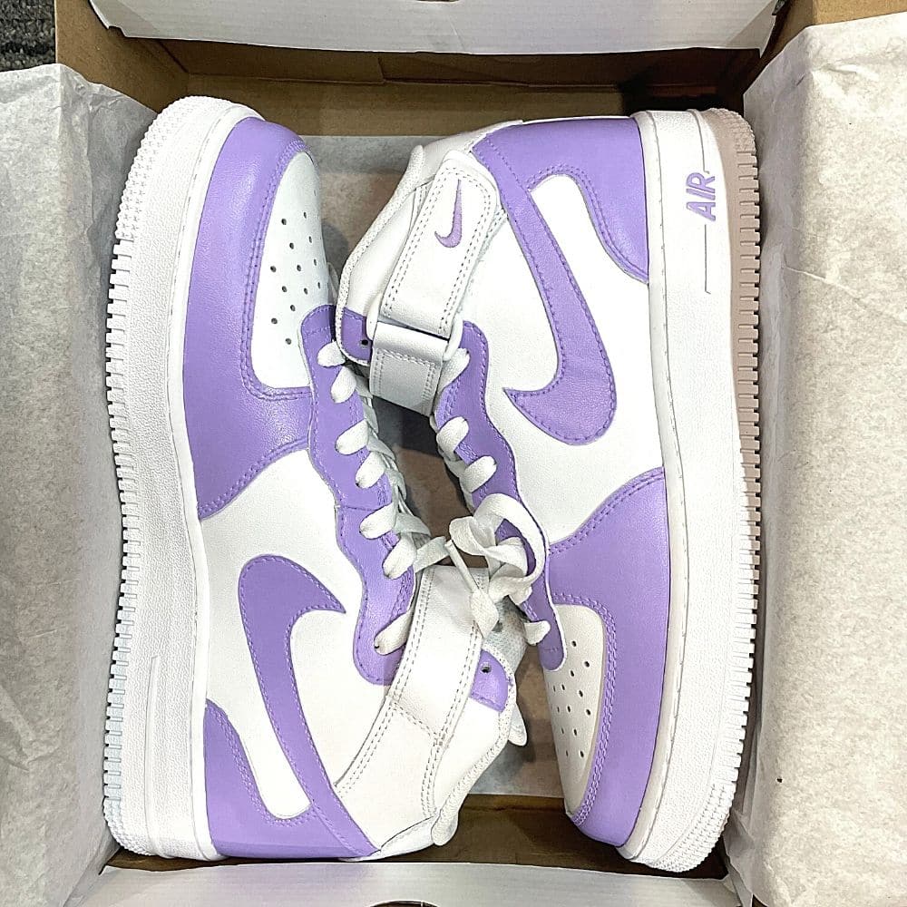 Custom Air Force 1 Mid Purple