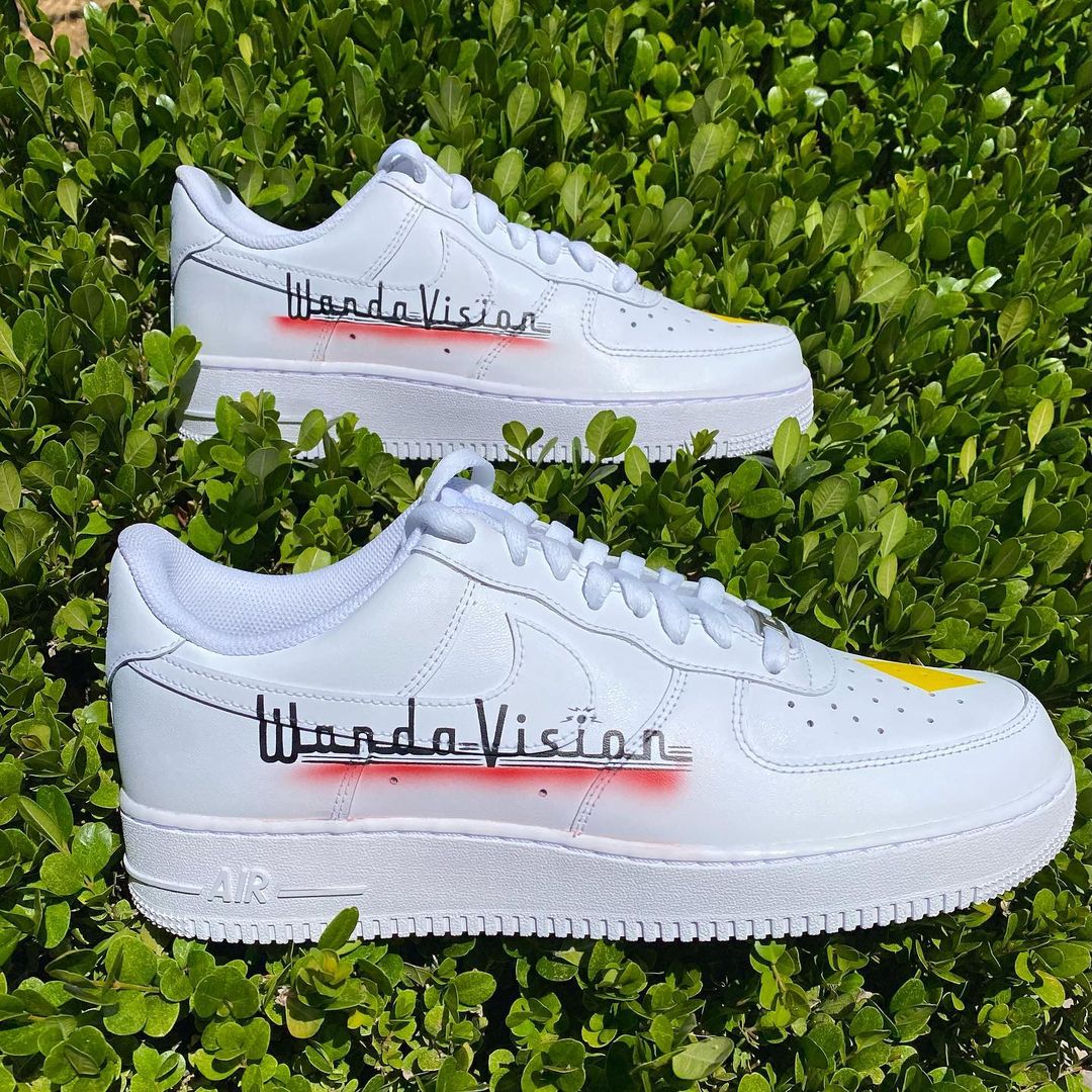 Custom Air Force 1 Wanda Vision