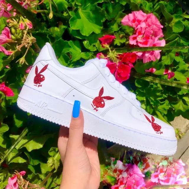 play boy bunny air force ones