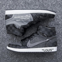 CUSTOM AIR JORDAN 1 X OFF-WHITE XLV GREY
