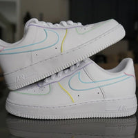 Custom Nike Air Force 1 Painted Color