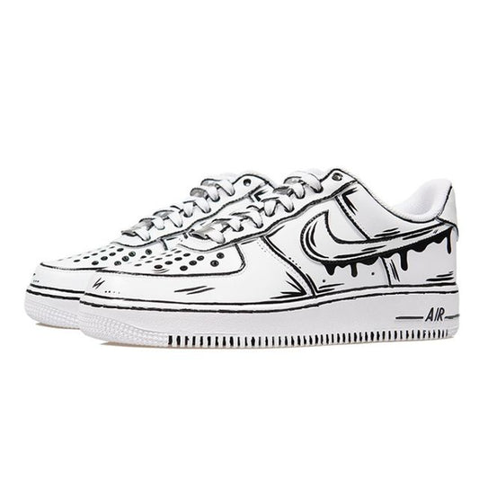 Custom Air Force 1 Outline Drip