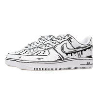 Custom Air Force 1 Outline Drip