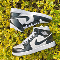 custom air jordan 1 black