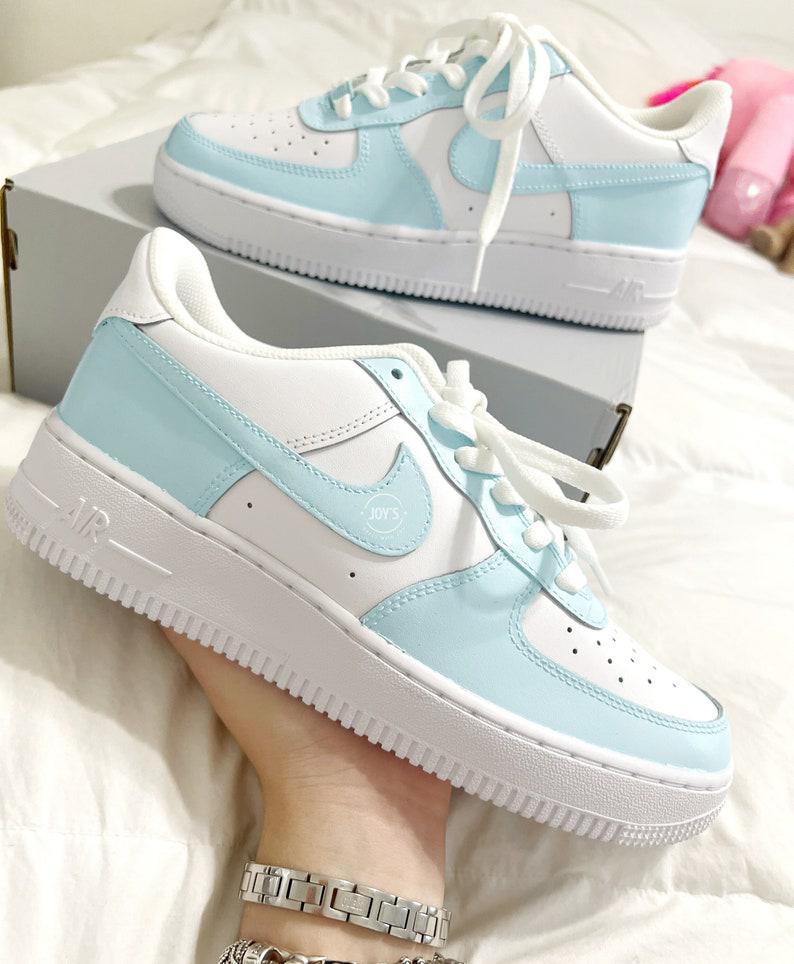 Baby Blue Custom Air Force 1