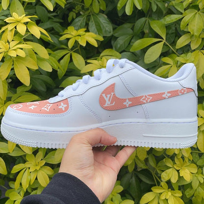Pink LV Air Force 1