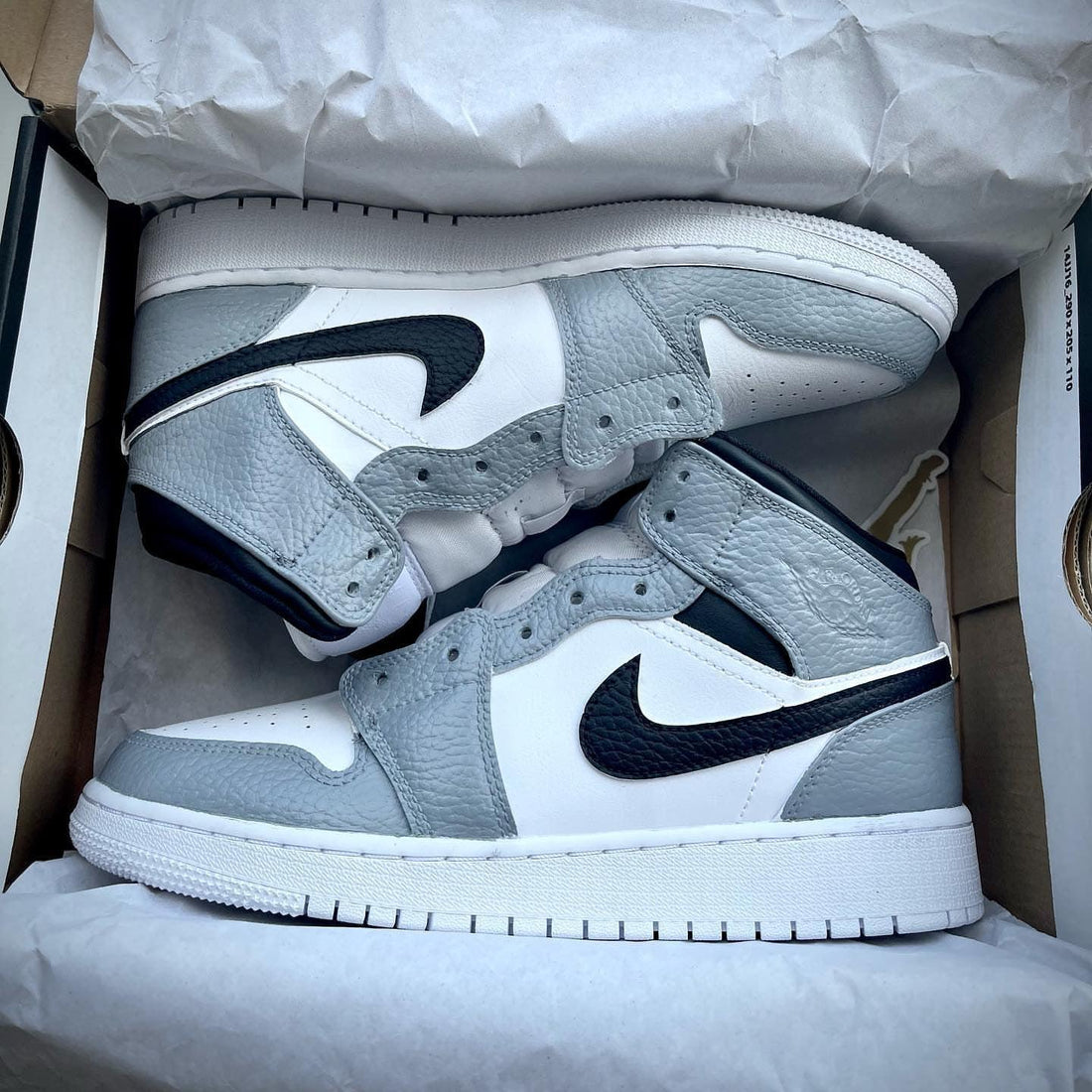 Custom Air Jordan 1 Grey Design