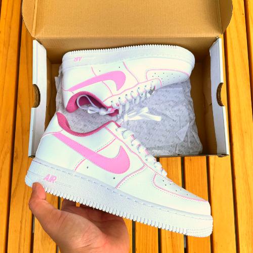 Custom Air Force 1 X Pink Colour