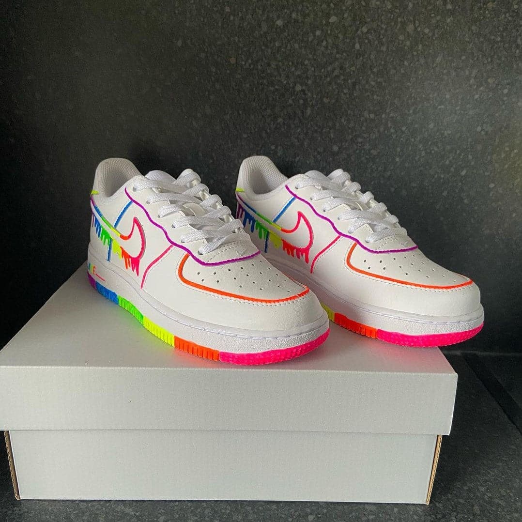 Zona Custom Air Force 1's🌈