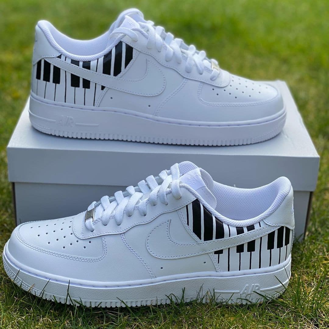 Custom Piano Air Force 1’s