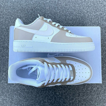 Custom Air Force 1 X Gradient beige