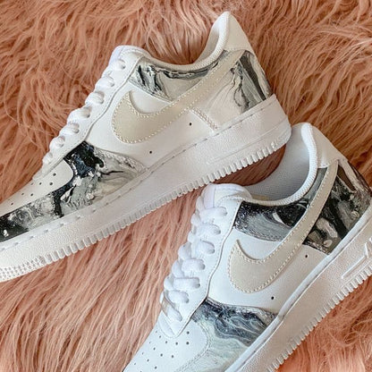 Custom HydroDipped Air Force 1s