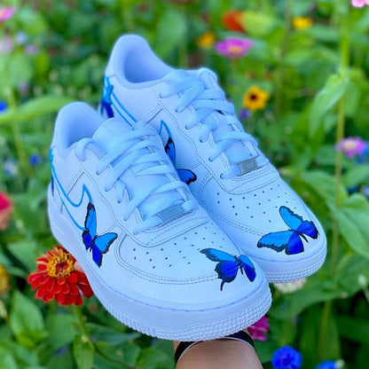 Custom Butterfly Air Force Ones