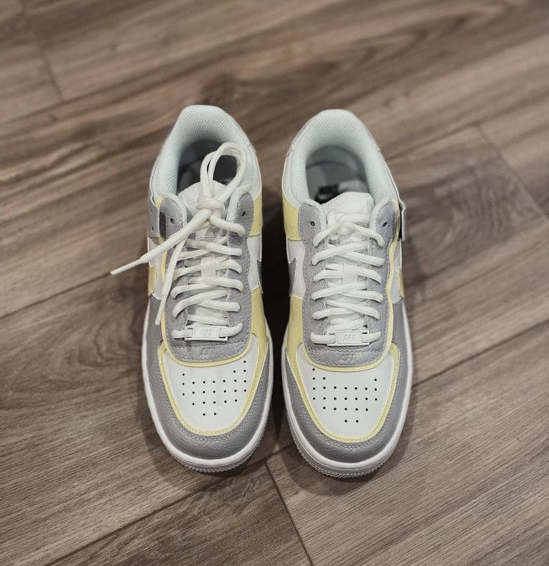 Lilac and Yellow Shadow AF1