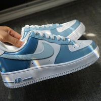 Blue Air Force 1 Custom Nike Air Force 1