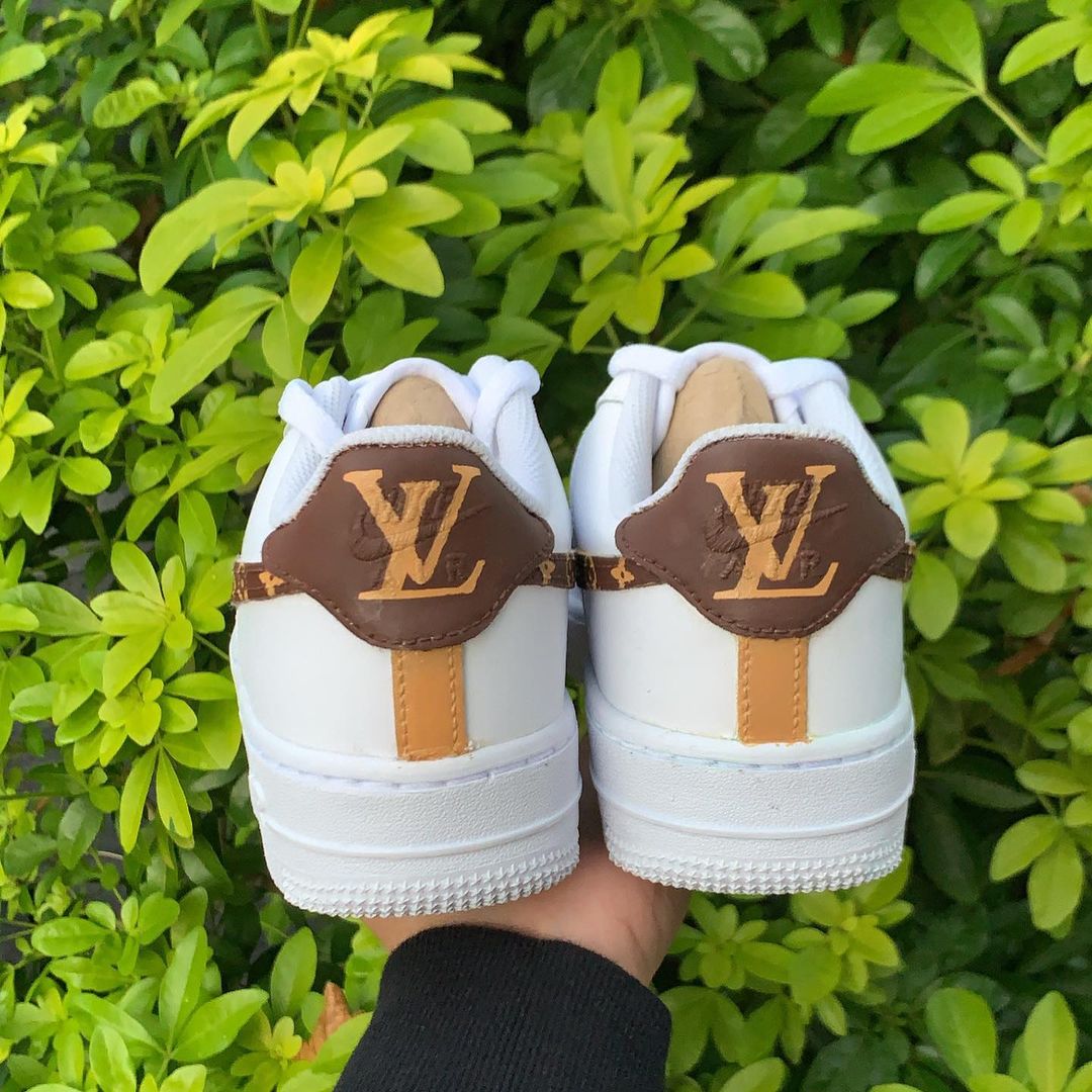 LV Custom Air Force 1’s