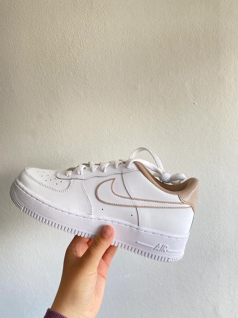 Custom Air Force 1 nude Details