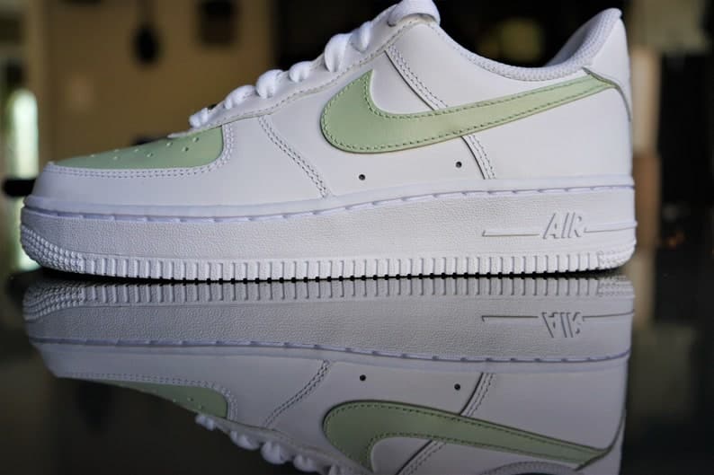 Custom sage Custom Nike Air Force 1
