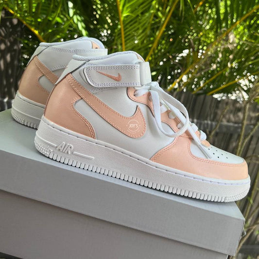 Peach Custom Air Force 1