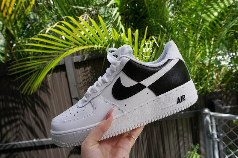 Black and White Custom Nike