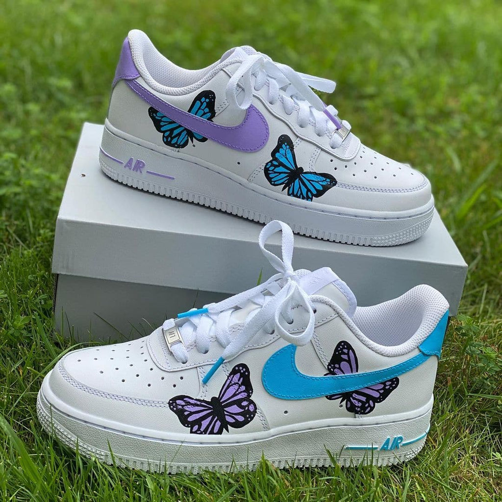 Butterfly Custom Air Force 1’s 🦋
