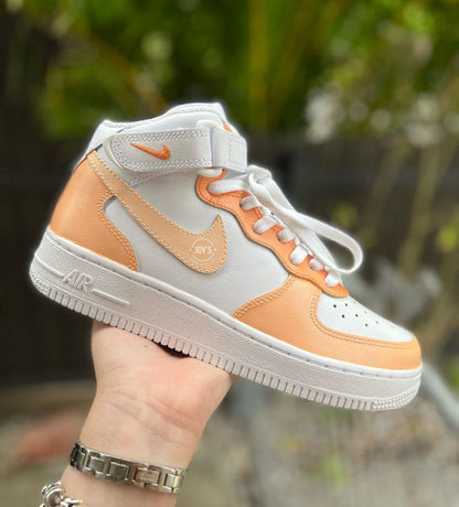 Orange Ice Cream Custom Air Force 1