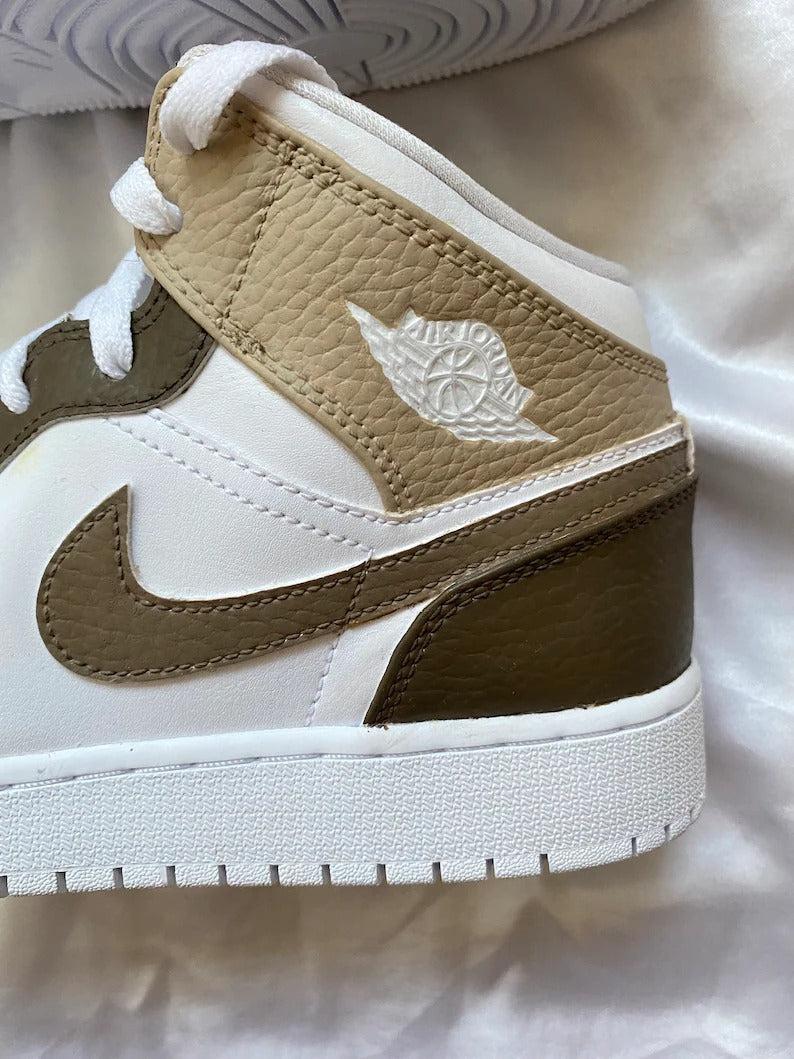 Custom Air Jordan 1 Beige