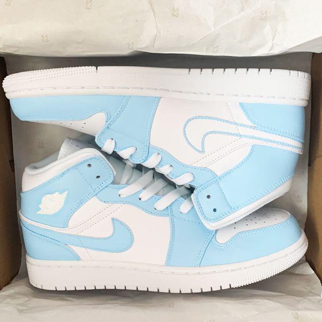 Custom Air Jordan 1 Blue