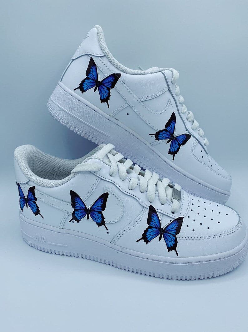 Butterfly Air Force 1's water Resistant