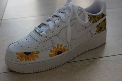 Custom Nike Air Force 1 X Sunflower