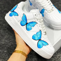 BABY BLUE BUTTERFLY AIR FORCE 1