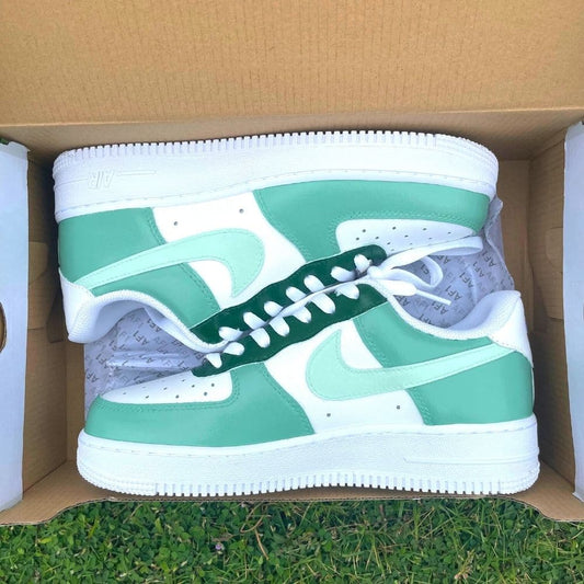 Custom Air Force 1 X olive green
