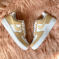 Caramel Macchiato Custom Air Force 1s