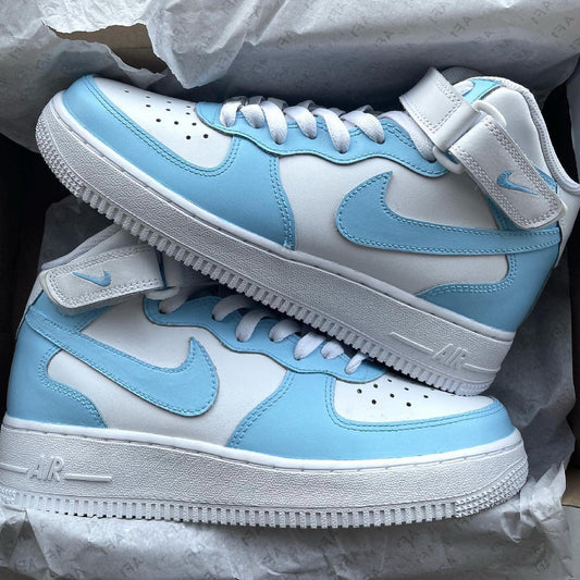 Custom Air Force 1 Baby Blue