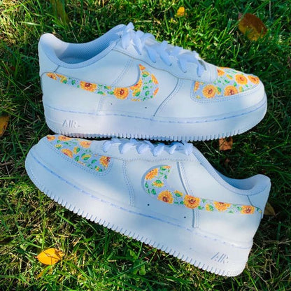 Vintage Sunflower Air Force 1