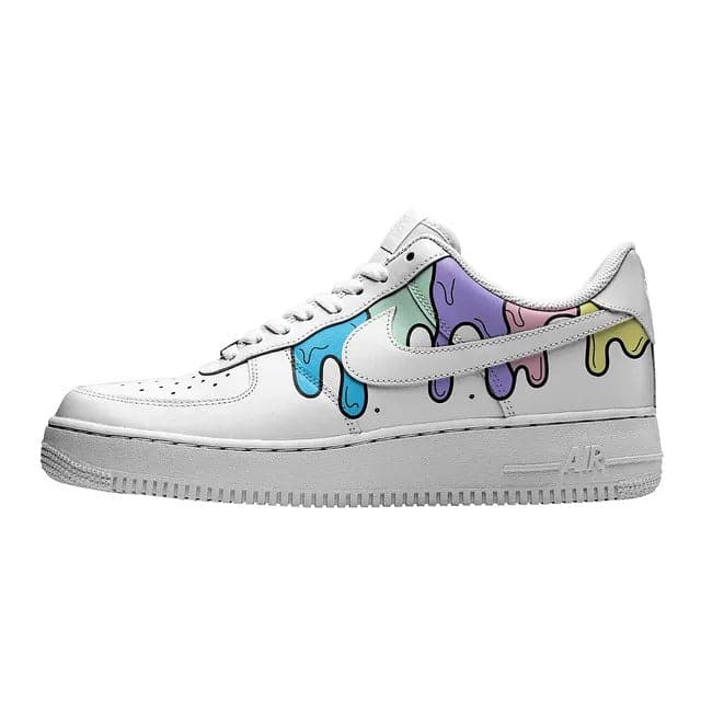 Custom Air Force 1 Pastel slime