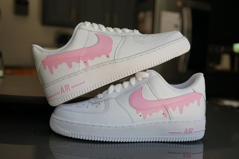 Custom Nike Air Force 1 Any Color Drip