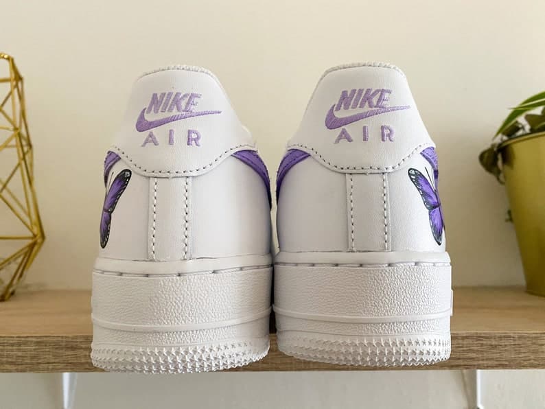 Custom Air Force 1 butterfly