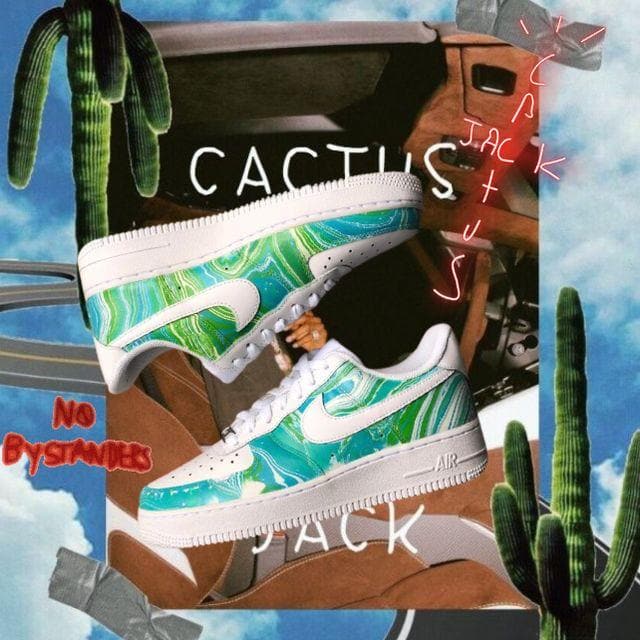 Cactus Jack Air Force 1's